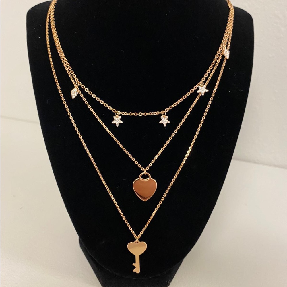 Three necklace into one